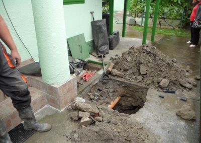 csőtörés